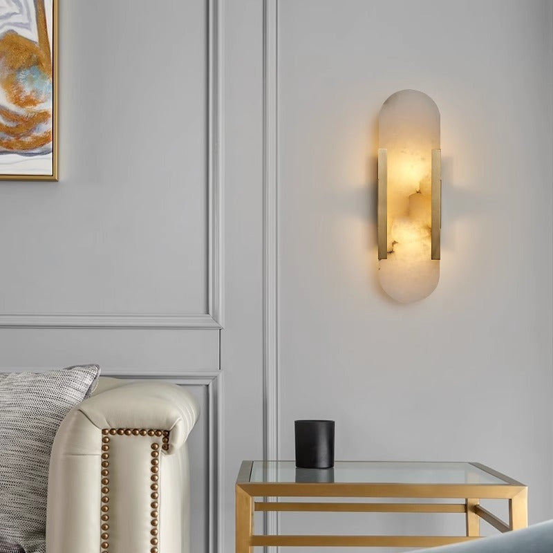 Contemporary Glass Wall Sconce