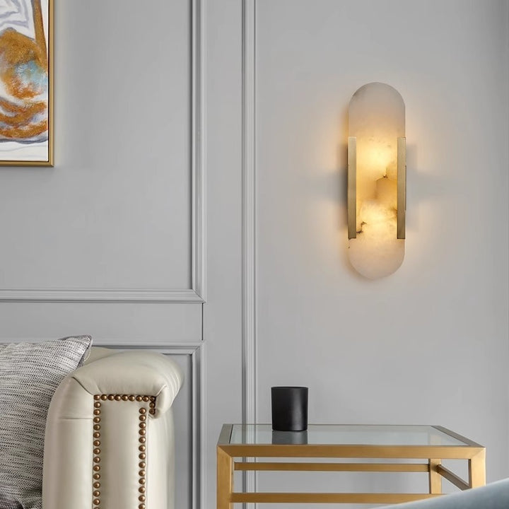 Contemporary Glass Wall Sconce