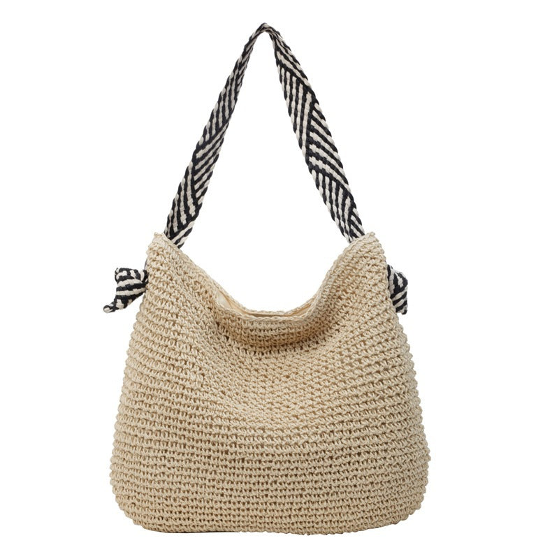 Handcrafted shoulder bag with unique weaving pattern Kalsten