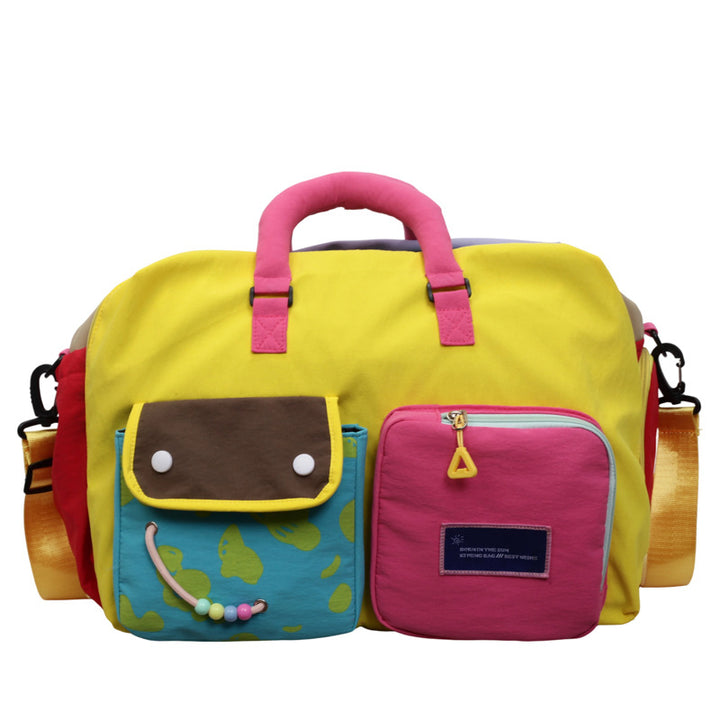 Colorful Multi-Pocket Travel Duffle Bag Kalsten