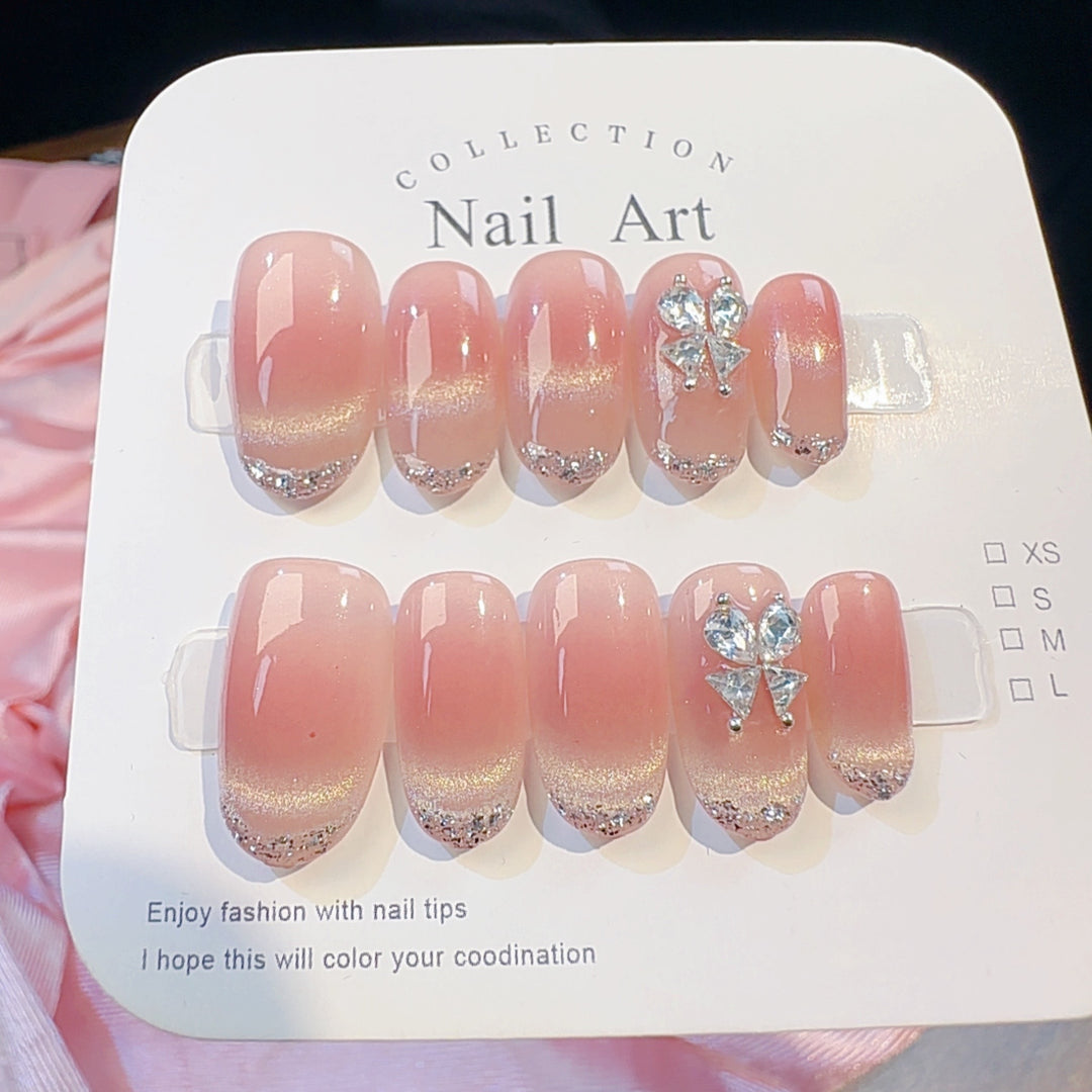 Glamorous Decorative Press-On Nails Kalsten