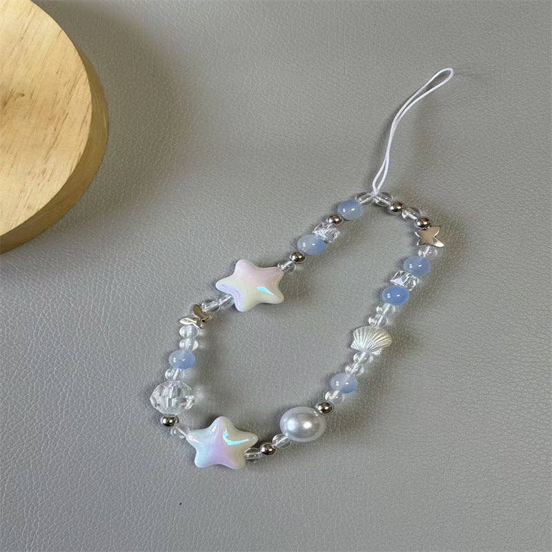 Star-Themed Beaded Eyewear Lanyard Kalsten