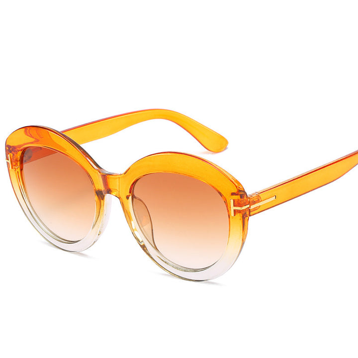 Oversized Gradient Lens Sunglasses Kalsten