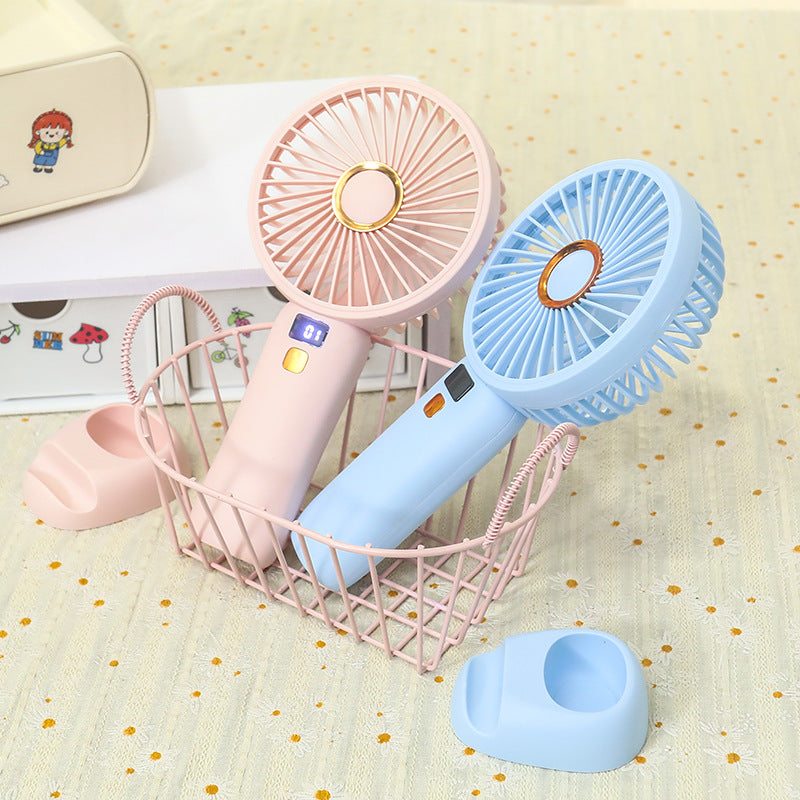 Women Portable Mini Table Fan with LED Display Kalsten