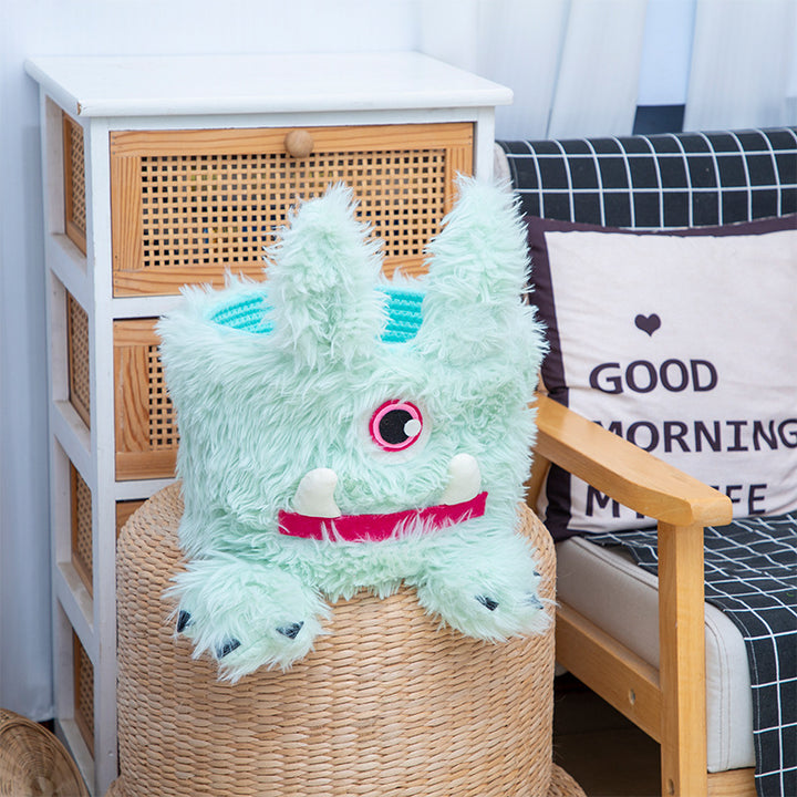 Playful storage basket with animal motif Kalsten