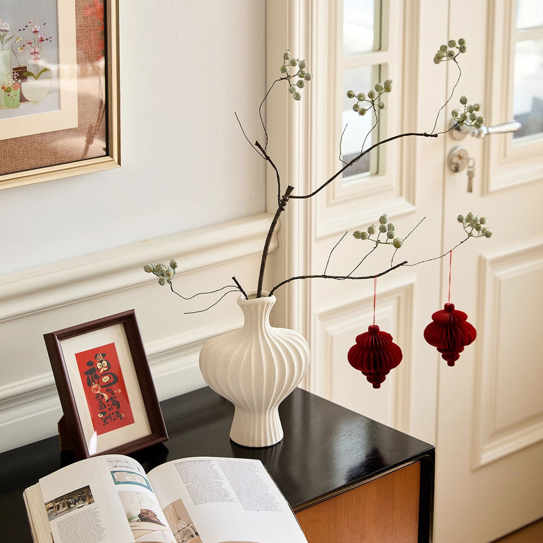 Sculptural Decorative Art Vase