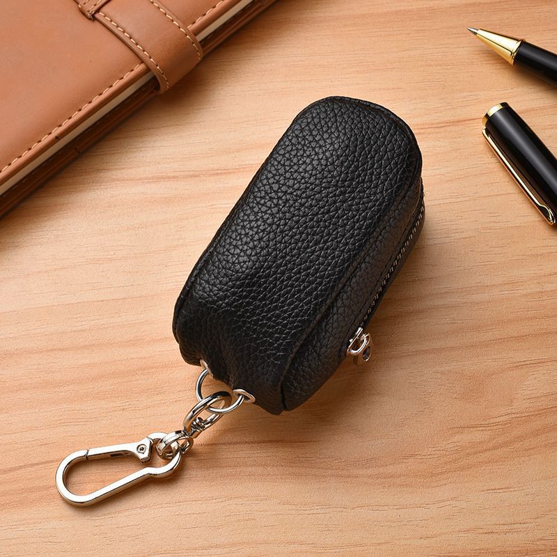 Compact Leather Keychain Pouch Kalsten