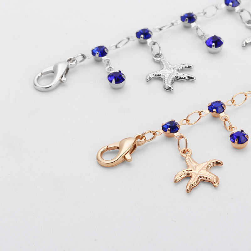 Starfish Charm Anklet Kalsten