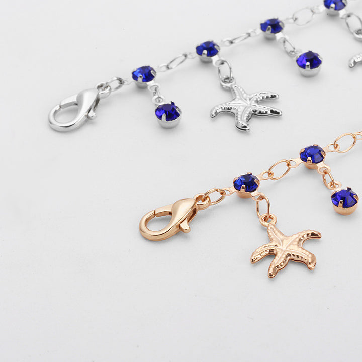 Starfish Charm Anklet Kalsten