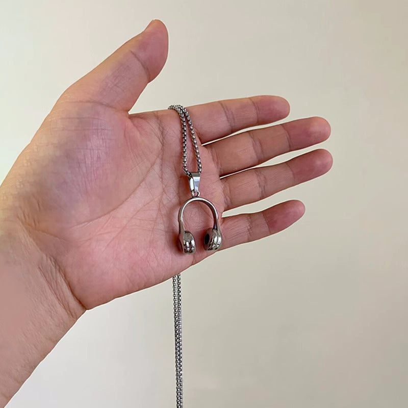 Headphone Pendant Necklace Kalsten