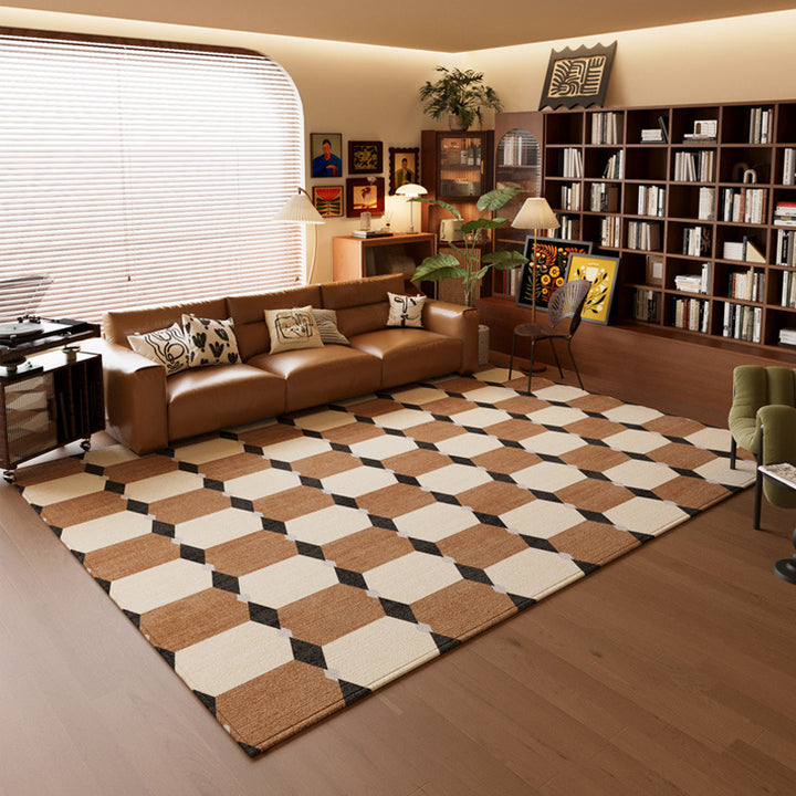 Geometric Patterned Area Rug