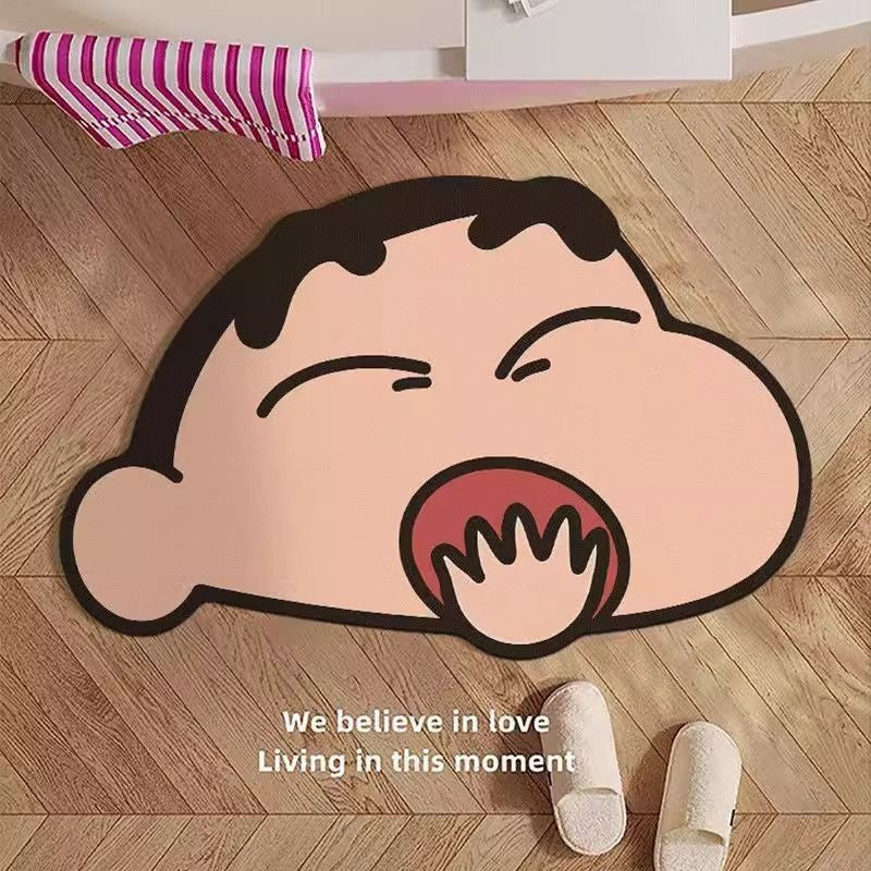 Cartoon Character Themed Floor Mat
