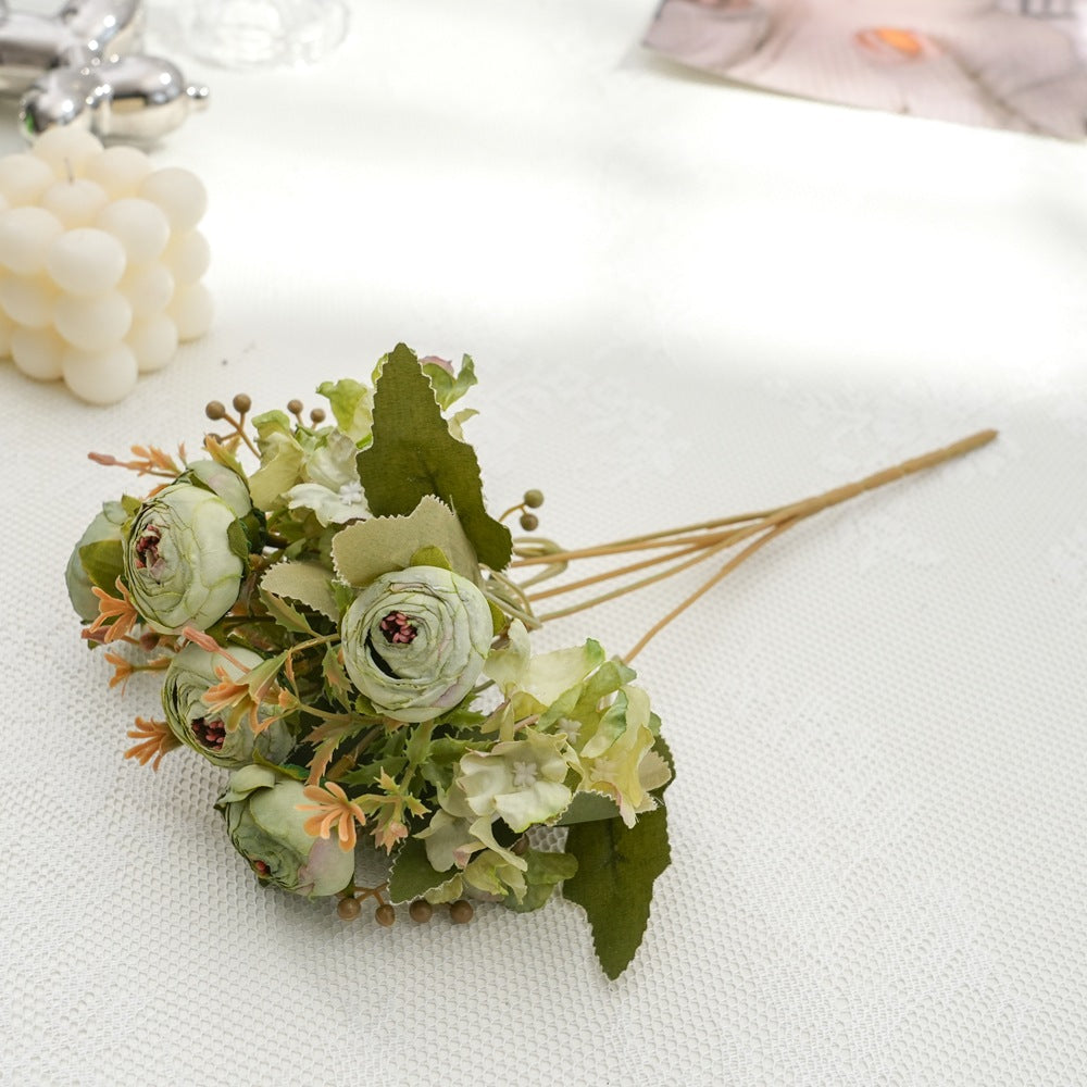 Lifelike Floral Bouquet Stem