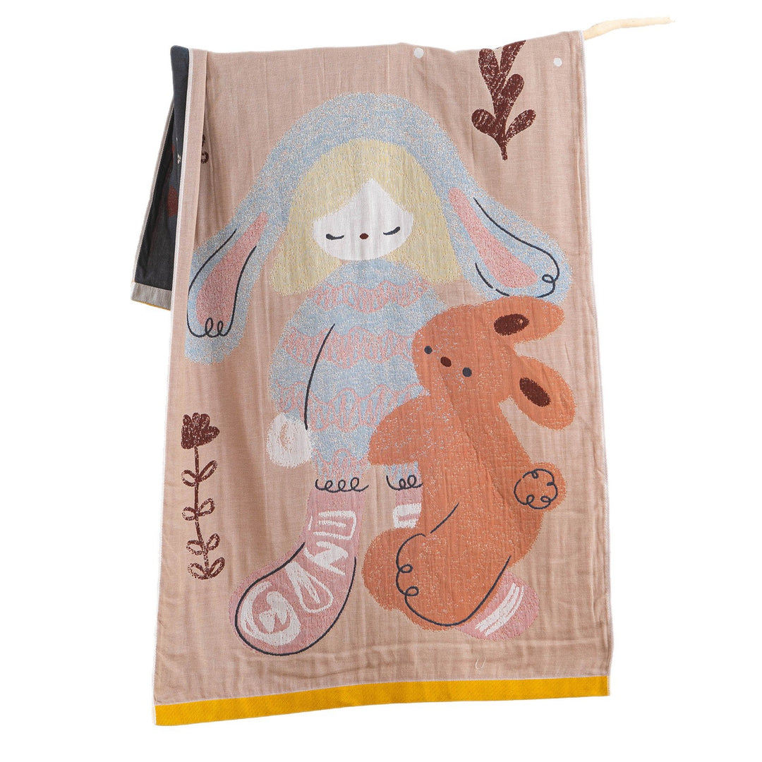 Women's cuddly cloth with processed bear motif Kalsten