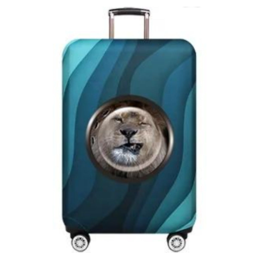 Women's Hard Shell Suitcase with Creative Animal Design Kalsten