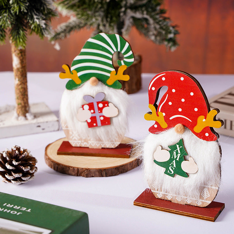 Santa Claus decorative figure in rustic design Kalsten