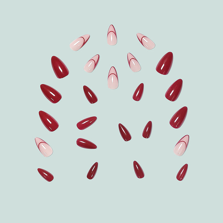 Elegant and eye-catching stiletto nails Kalsten