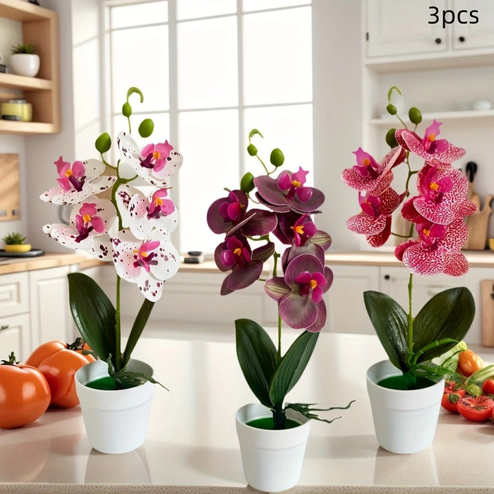 Luxurious Decorative Orchid Flower Arrangement