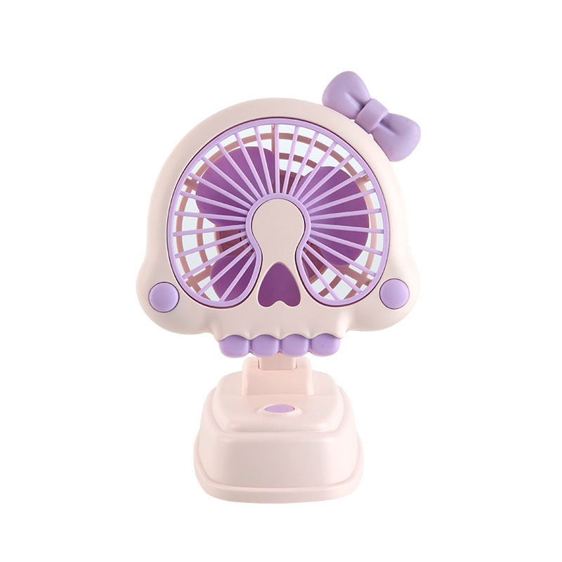 Unisex Portable Mini Fan in Creative Skull Design Kalsten