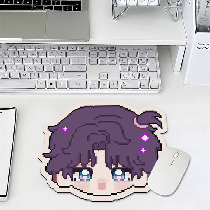 Pixel Art Character Mouse Pad