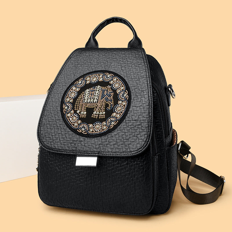 Stylish Embellished Backpack  1787250658