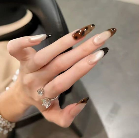 Crystal Embellished Press-On Nails Kalsten