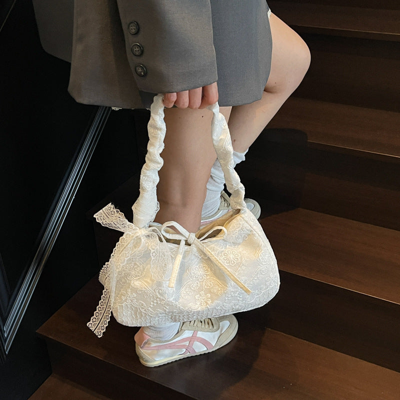 Vintage Lace Drawstring Bag Kalsten