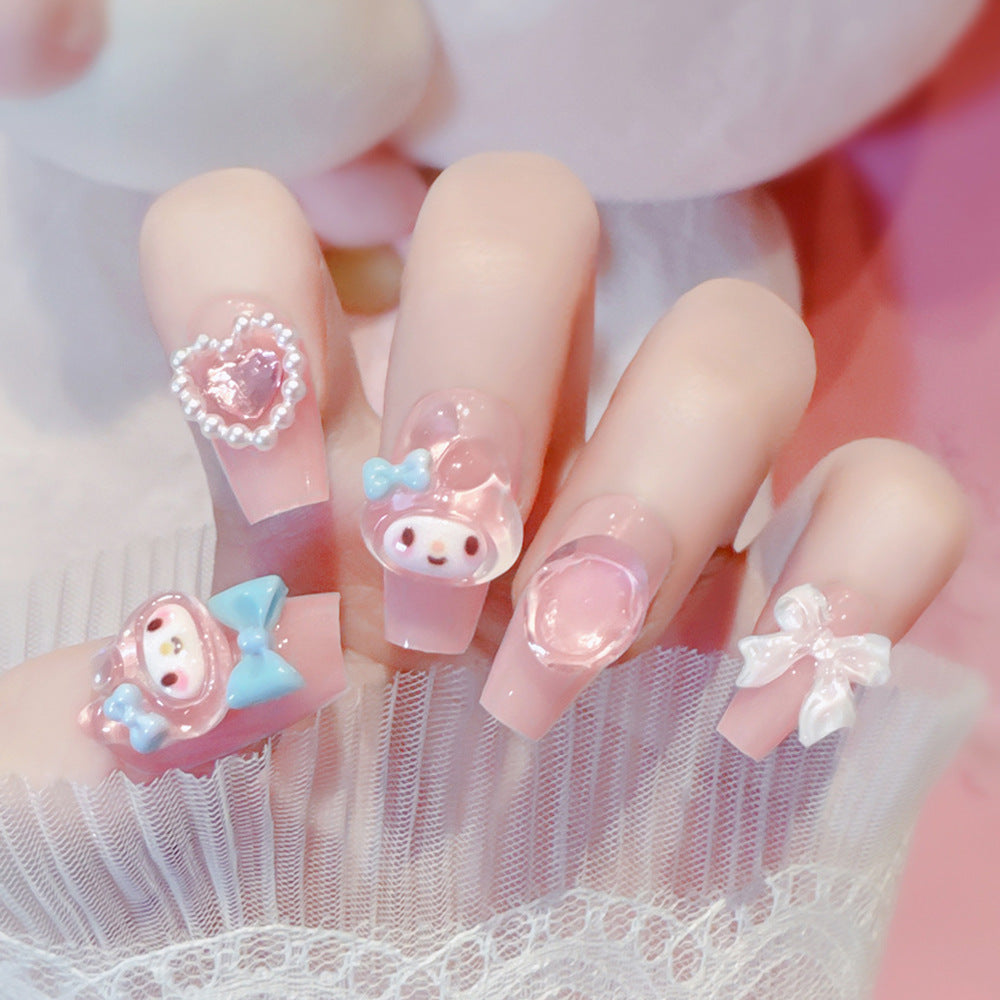 Decorative Themed Press-On Nail Set Kalsten