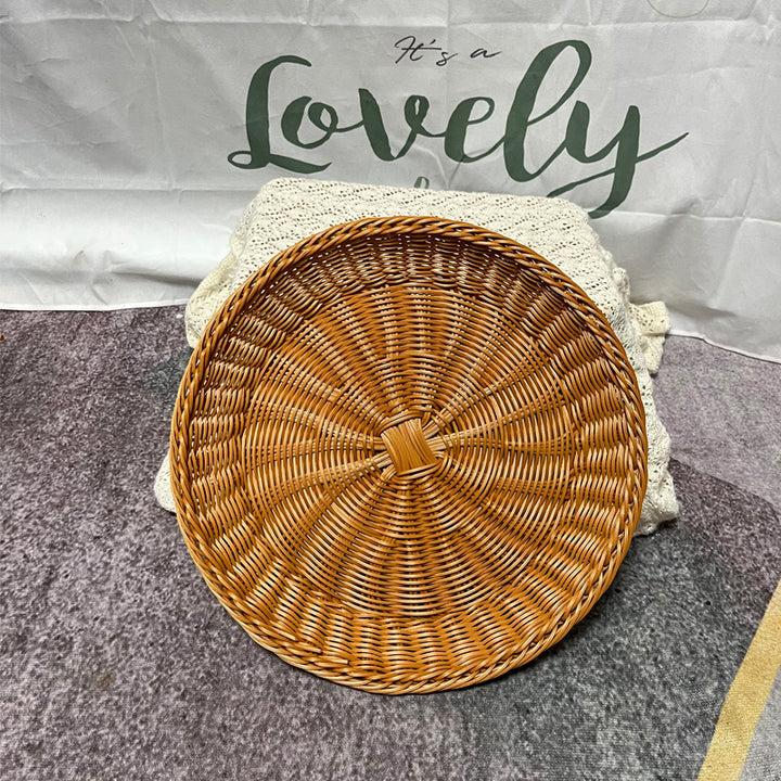 Handcrafted Decorative Woven Serving Plate Kalsten
