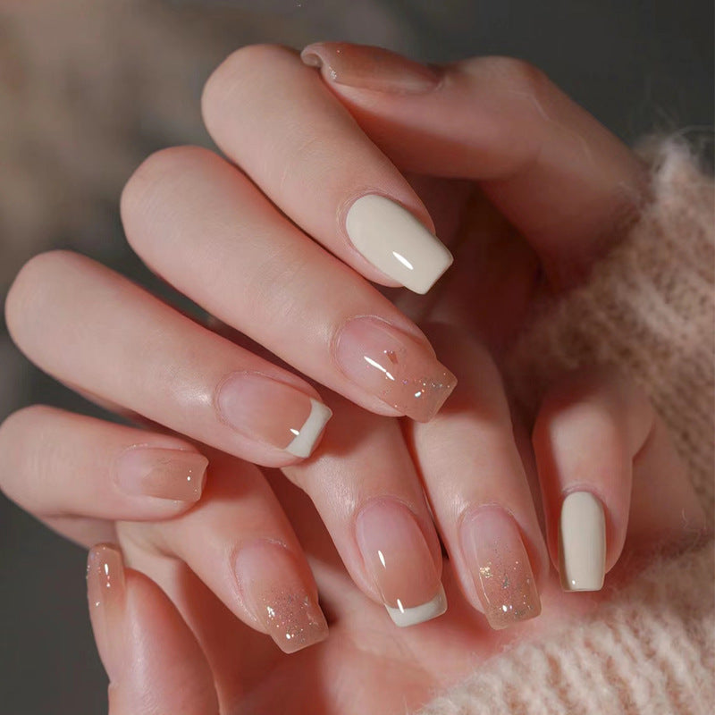 Creative Artistic Press-On Nail Design Kalsten