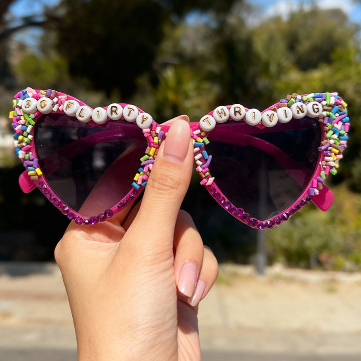 Statement Heart-Shaped Sunglasses Kalsten 1787141240