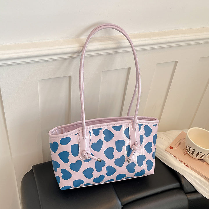 WoCasual Heart-Patterned Tote Bag Kalsten