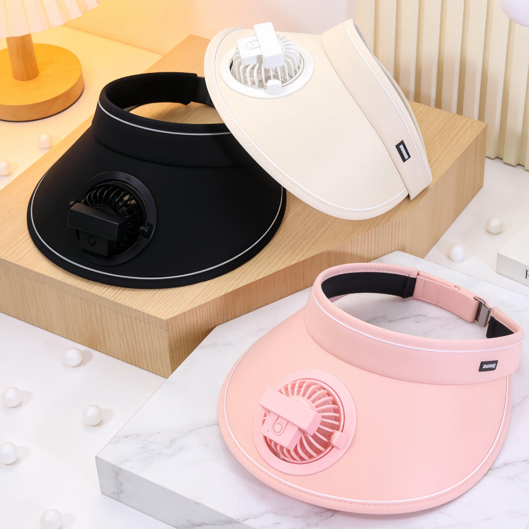 Women's Portable Cooling Hood with Integrated Fan System Kalsten