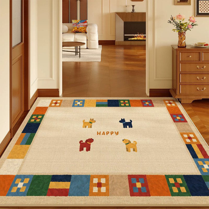 Decorative Pet-Themed Area Rug