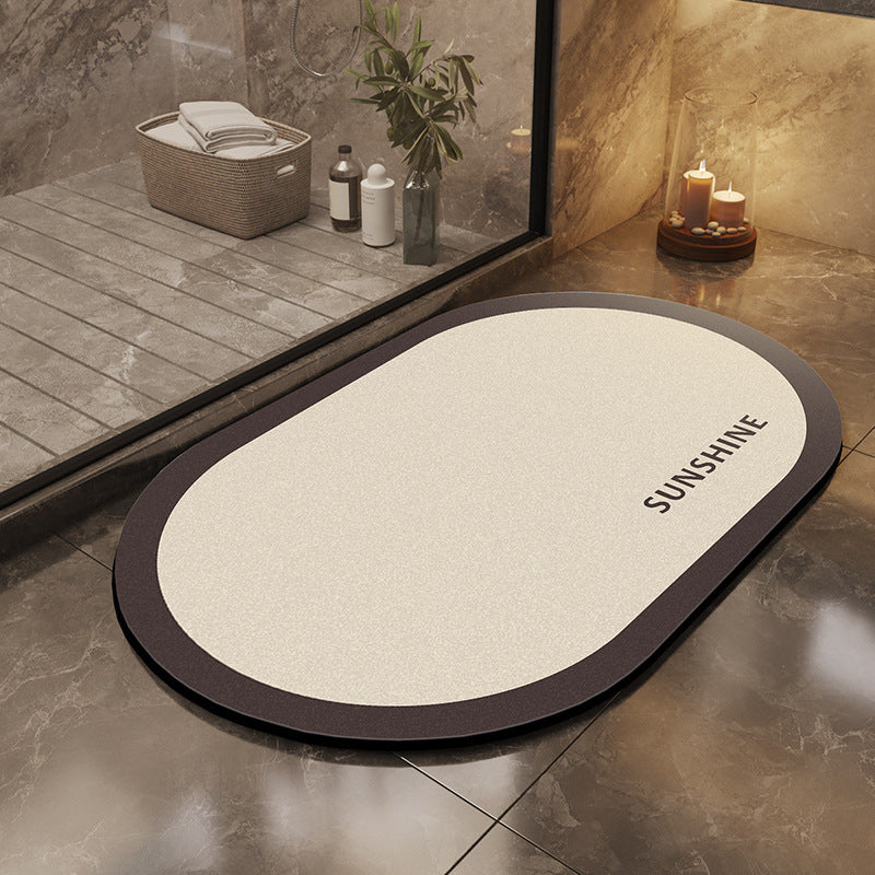 Modern Geometric Bath Mat