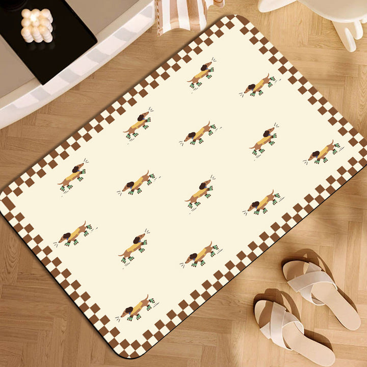 Fun Pet-Themed Area Mat