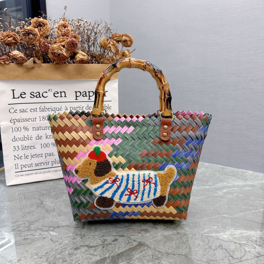 Playful Bast Handbag Kalsten
