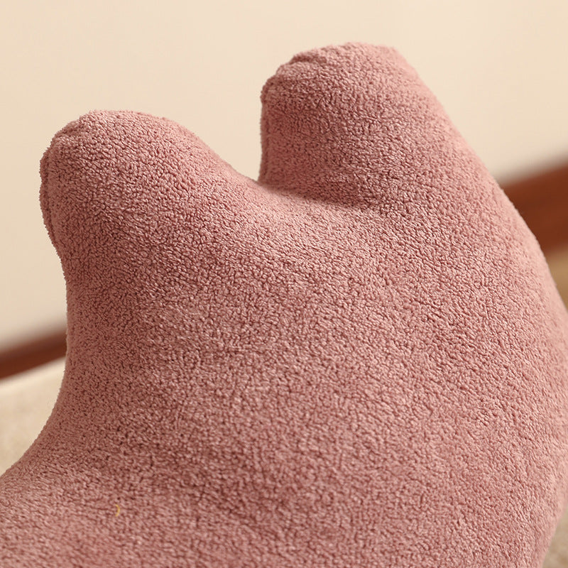 Cozy cat-shaped neck pillow made of microfleece Kalsten