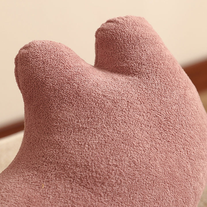 Cozy cat-shaped neck pillow made of microfleece Kalsten