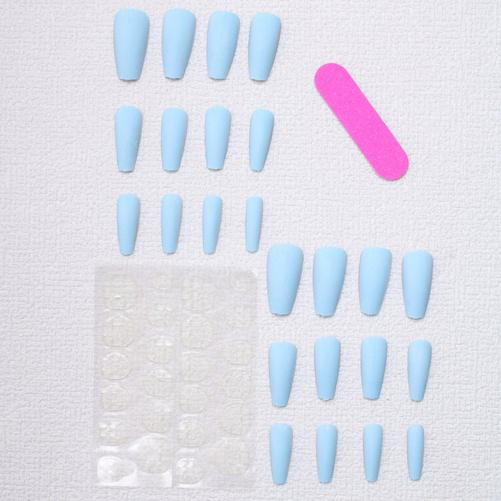 Matte Finish Press-On Nail Set Kalsten