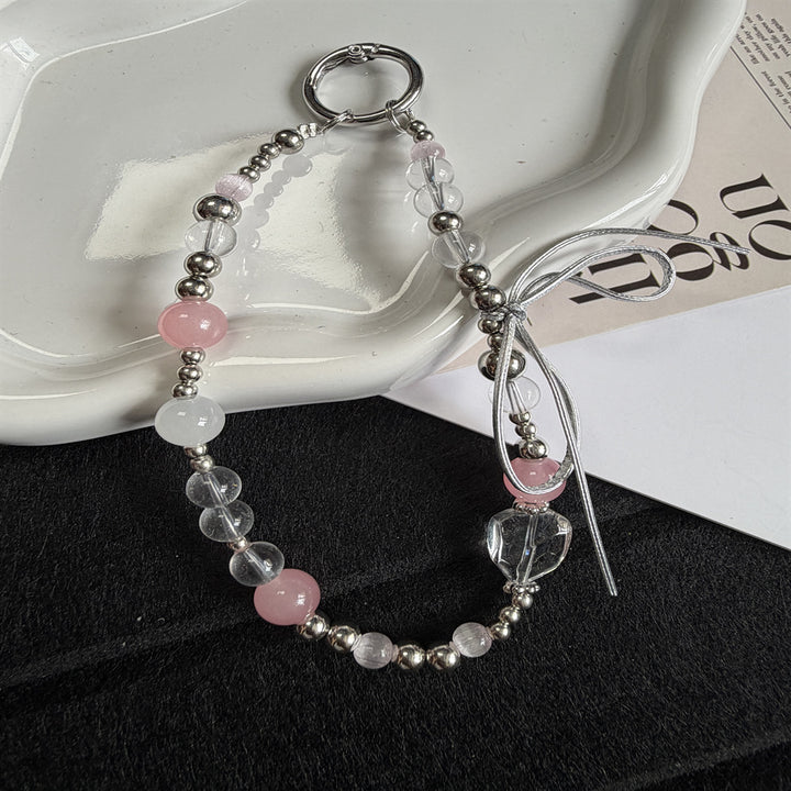 Elegant Beaded Charm Keychain Kalsten 1790134705