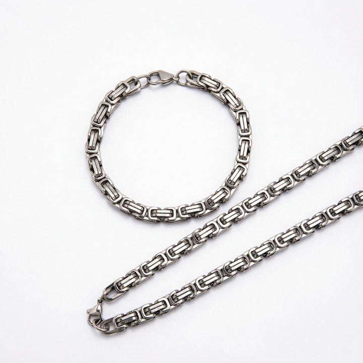 Chunky Link Chain Jewelry Set Kalsten
