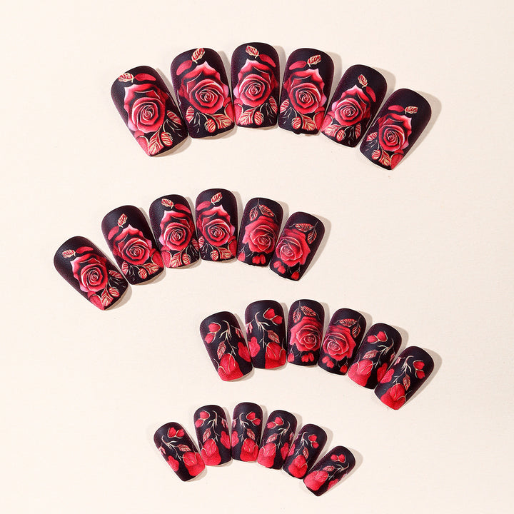Floral Themed Nail Art Decoration Kit Kalsten