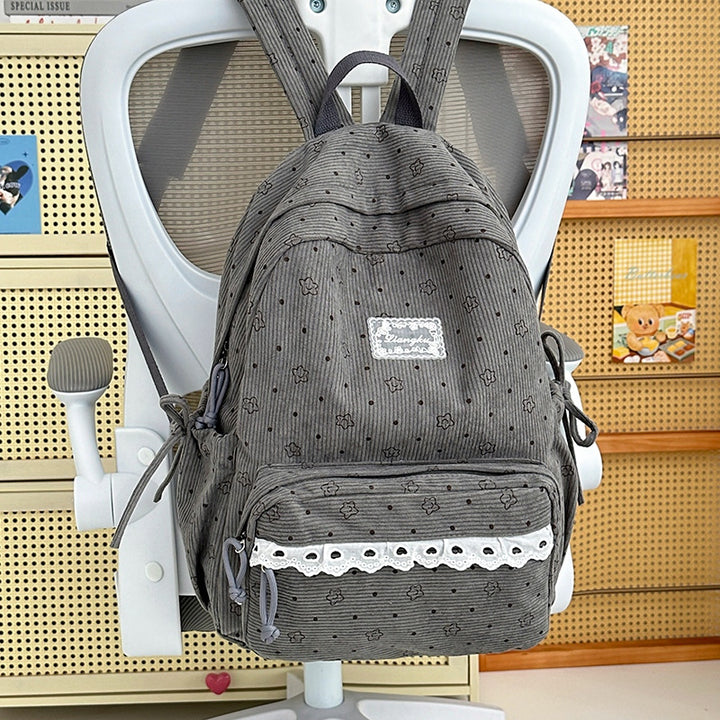 Cute Floral Print Backpack