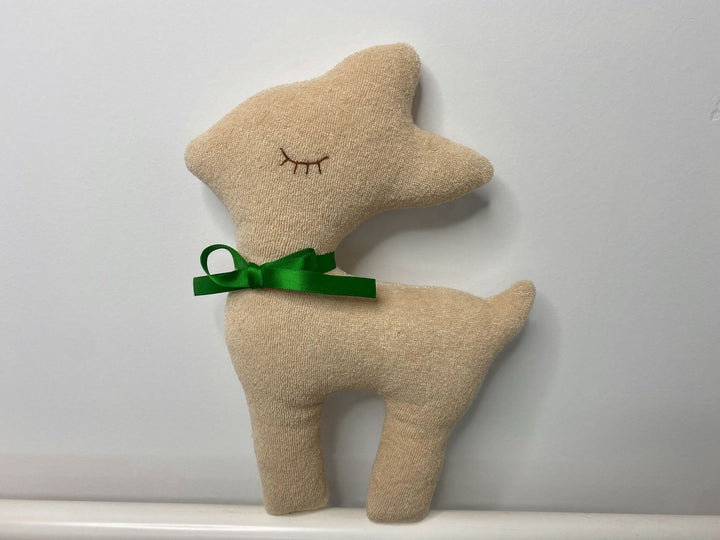 Terry Cloth Star-Head Baby Comforter Plush