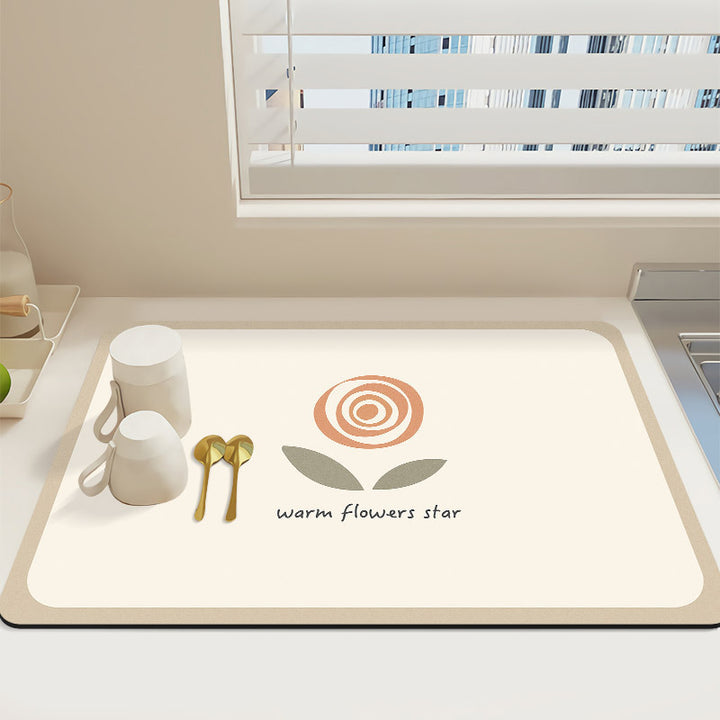 Decorative Kitchen Counter Protector Mat Kalsten