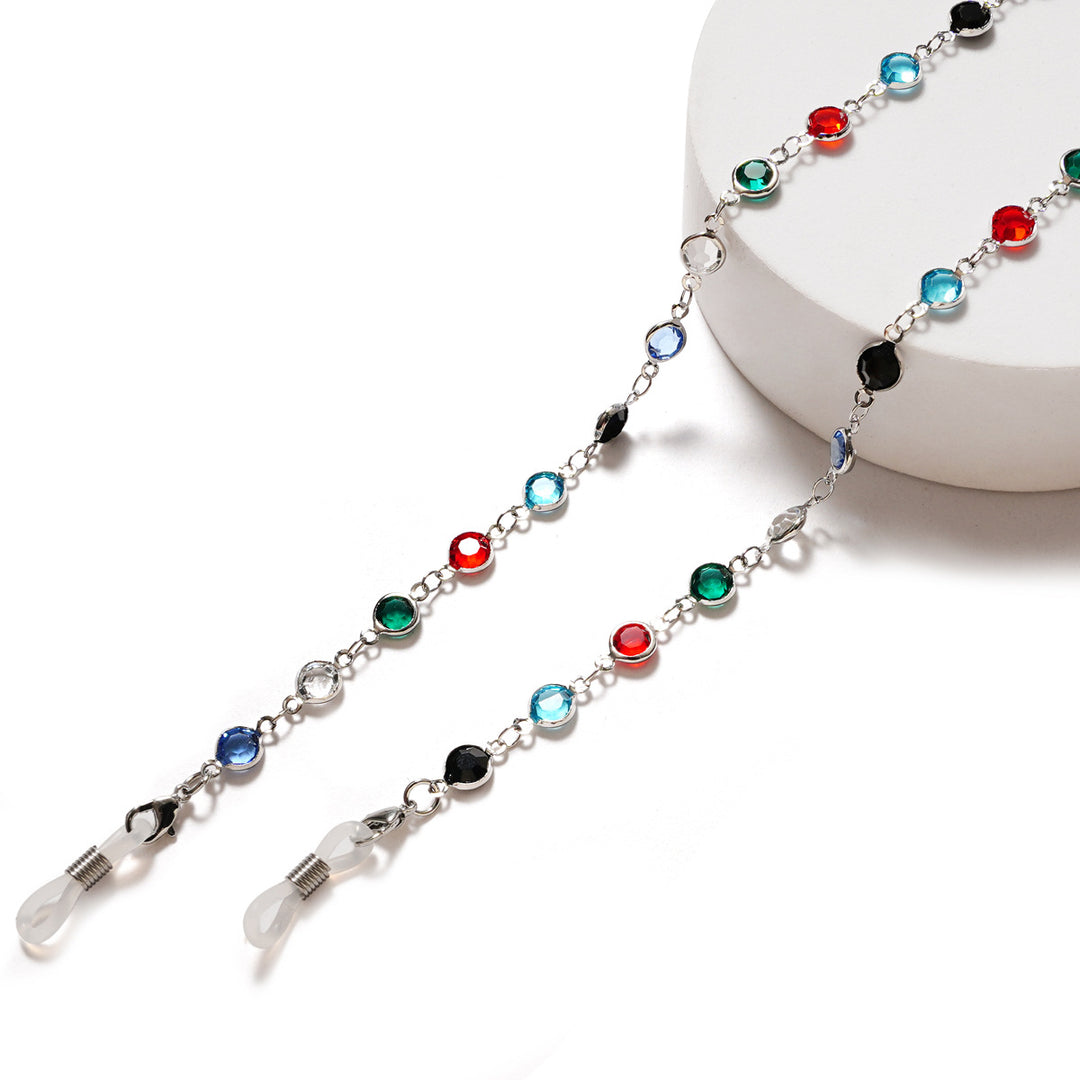 Decorative Gemstone Eyewear Chain Kalsten