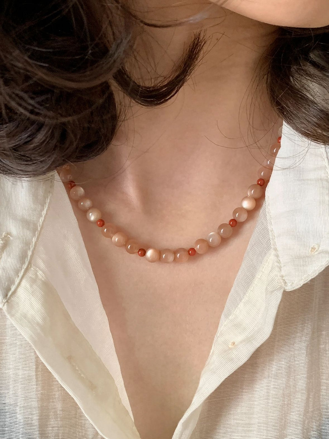 Natural Beaded Necklace Kalsten