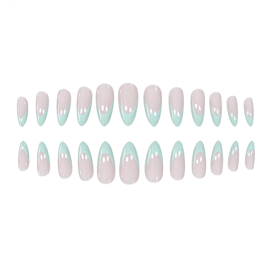 Elegant French Tip Acrylic Nail Enhancements Kalsten 1789915404