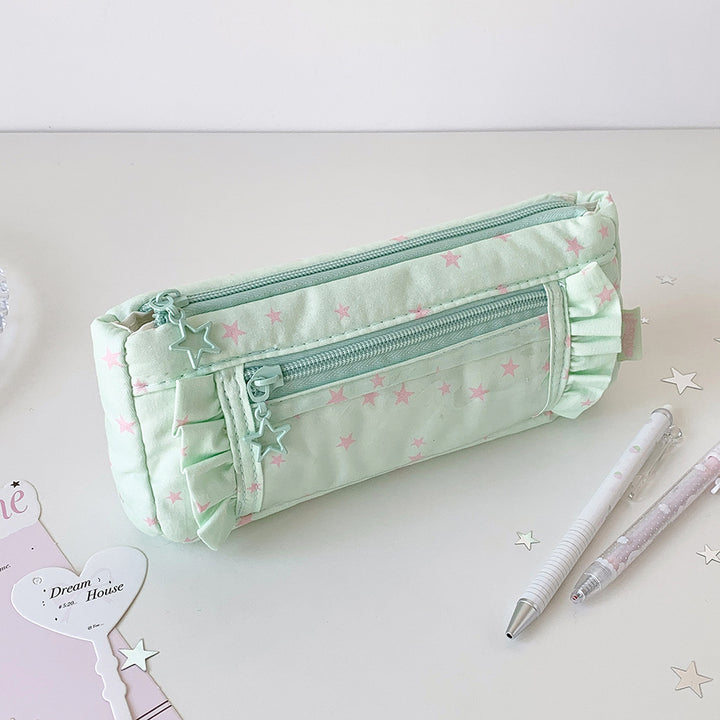 Star-Patterned Pencil Case Kalsten